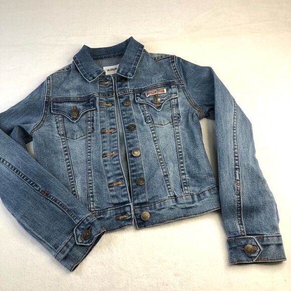 HUDSON DENIM TRUCKER JACKET - Picture 1 of 8
